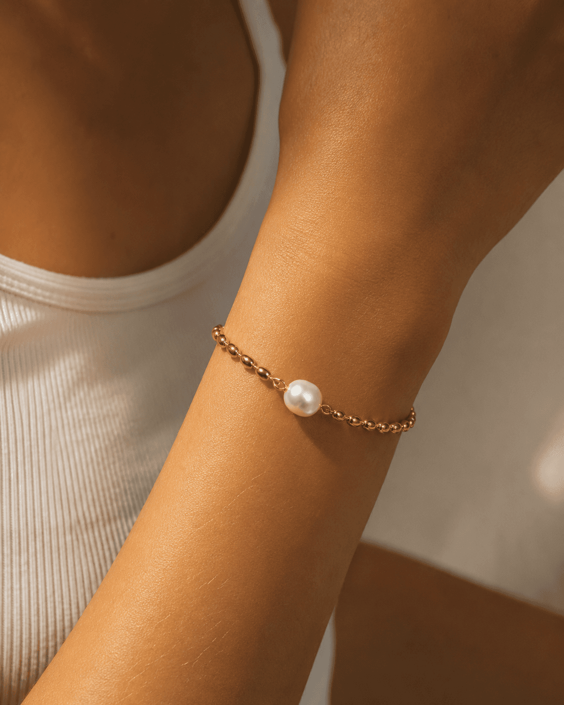 Luna Pearl Bracelet